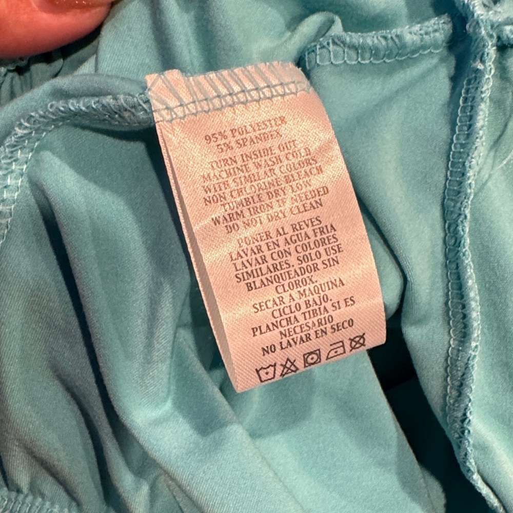 GREEN GODDESS- NWT Women's Light Blue Jumpsuit size Medium - Picture 13 of 13